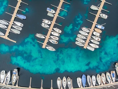 Water on the dock
